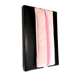 Kalendermäppchen aus Kunstleder mit Gummiband, Stifte Mäppchen mit Gummiband