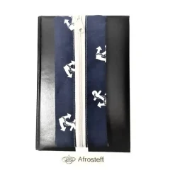 Kalendermäppchen mit Gummiband, Stifte Mäppchen mit Gummiband "Anker"