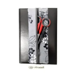 Kalendermäppchen mit Gummiband, Stifte Mäppchen mit Gummiband geblümt