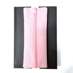 Kalendermäppchen mit Gummiband, Stifte Mäppchen mit Gummiband gepunktet