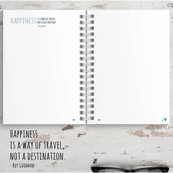 Kanada Reisetagebuch zum selberschreiben / als Abschiedsgeschenk - DIN A5 mit interaktiven Aufgaben & Reise-Zitaten