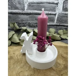 Kantensitzer | Kantenhocker | Hasen | Mitbringsel | Gastgeschenk | Deko | aus Kerakraft