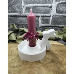 Kantensitzer | Kantenhocker | Hasen | Mitbringsel | Gastgeschenk | Deko | aus Kerakraft