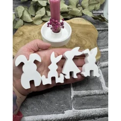 Kantensitzer | Kantenhocker | Hasen | Mitbringsel | Gastgeschenk | Deko | aus Kerakraft