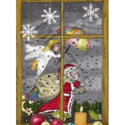 Kaplans Klappkarten: Weihnachtsengel (Set mit 6 Karten, 120 x 170 hoch)