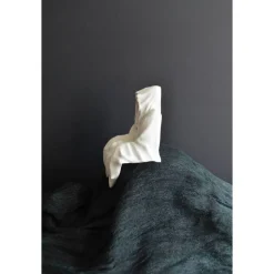 Kapuzenmann Kantenhocker – Halloweenfigur aus Gips zum Selbstgestalten