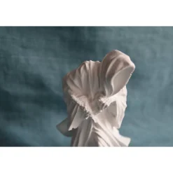 Kapuzenmann Sensenmann Schwert – Halloweenfigur aus Gips zum Selbstgestalten