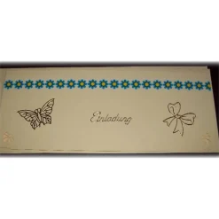 Karte - Einladung zum Geburtstag oder Babyparty