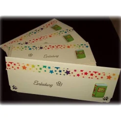 Karte - Einladung zum Schulanfang / Einschulung