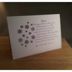 Karte Advent Weihnachten Rainer Maria Rilke