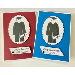 Karte bestandene Prüfung, Schulabschluß,Bachelor, Examen, Master, Promotion, 3D Handarbeit