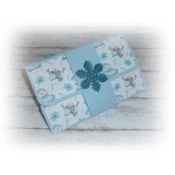 Karte für eine Gutscheinkarte oder Geldschein(e), Geschenkidee zu Weihnachten oder Nikolaus, Handmade