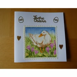 Karte "Frohe Ostern"