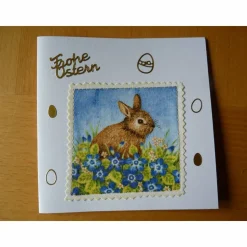 Karte "Frohe Ostern"