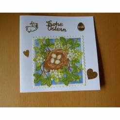 Karte "Frohe Ostern"