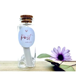 Karte Kollegin Kollege Abschied / du wirst uns fehlen / Flaschenpost