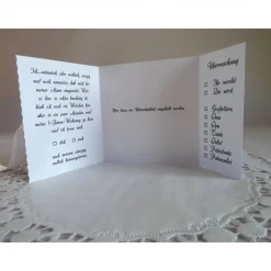 Karte Schwangerschaftsanzeige/zur Bekanntgabe der Schwangerschaft