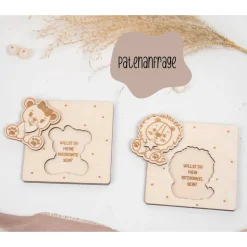 Karte Willst du meine Patentante werden, Willst du mein Patenonkel werden, Patenbrief, Patentante, Patenonkel, Geschenk