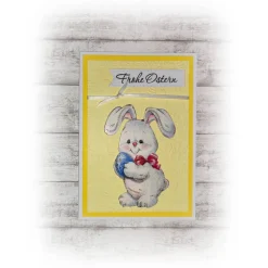 Karte zu Ostern | Osterkarte | Osterhase | Frohe Ostern  HANDMADE