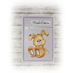 Karte zu Ostern | Osterkarte | Osterhase | Frohe Ostern  HANDMADE