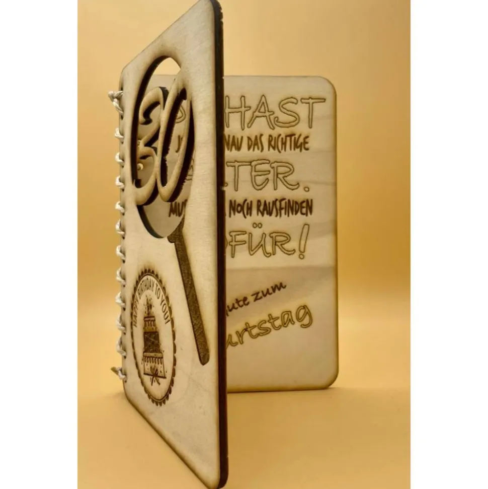 Karte zum Geburtstag