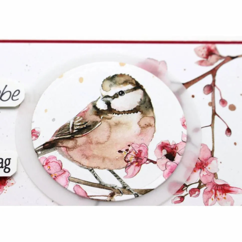 Karte zum Muttertag, Grußkarte zum Muttertag, Danke - Mama