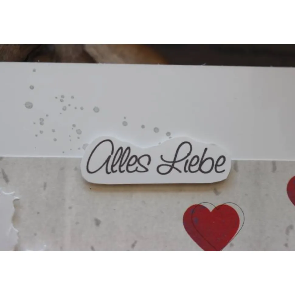 Karte zum Muttertag, Grußkarte zum Muttertag, Danke - Mama