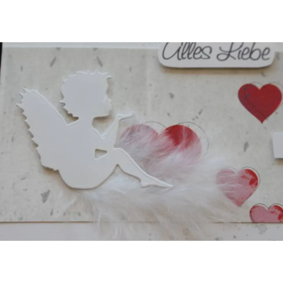 Karte zum Muttertag, Grußkarte zum Muttertag, Danke - Mama