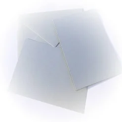 Karten zum Selbergestalten silberfarben