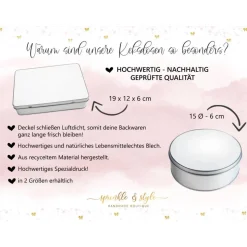 Keksdose personalisiert, Plätzchendose Weihnachten, Personalisierte Keksdose, Geschenk Kinder, Vorratsdose