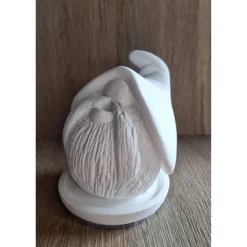Keramik Räucherwichtel Zwerg – Handgegossene Deko für Räucherkegel & Weihnachten