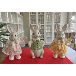 Keramikfigur - Osterhasen - Osterdekoration