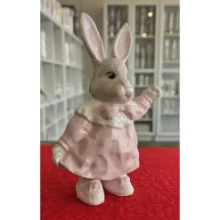 Keramikfigur - Osterhasen - Osterdekoration