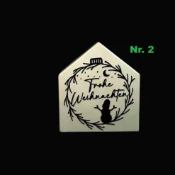 Keramikhäuser,  Weihnachten, Auswahl