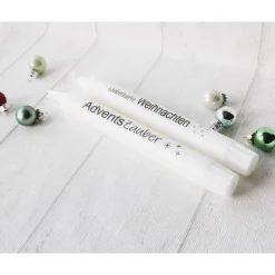 Kerze * Weihnachten * Advent * Mitbringsel * Personalisiert