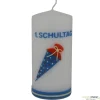 Kerze Einschulung mit Schultüte, Einschulungskerze, Kerze erster Schultag, Geschenk Schulanfang personalisierbar