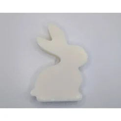 Kerze Osterhase / Hase / Osterkerze /Ostern aus Sojawachs in weiß