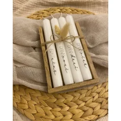 Kerzen Adventskranz Weihnachten | 4er Set