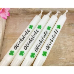 Kerzen beschriftet beste Mama-viel Glück-ME TIME