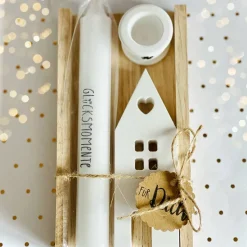 Kerzen Geschenkset für Freunde. Geburtstag. Dankeschön. Muttertag. Mitbringsel. Wichtelgeschenk. Silvester.