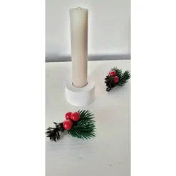 Kerzenhalter Set / Kerzenständer / Raysin Deko / Geschenk zu Weihnachten / Skandi Deko / Weihnachtsdeko schwarz weiß Ker