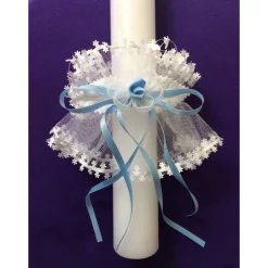 Kerzenschmuck Tropfschutz Kerzenrock Tüll