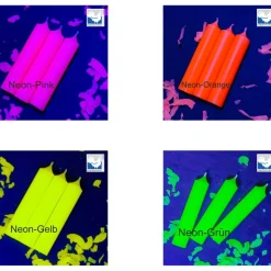 Kerzenset mit Karte |  Kleines Geschenk | Mitbringsel | Kleinigkeit | bunte Kerzen | Kerze 10cm