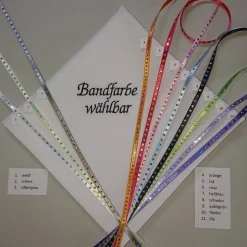 Kerzentuch, Kerzenrock für Kommunionkerze,Taufkerze, personalisiert