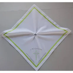 Kerzentuch, Kerzenrock für Kommunionkerze,Taufkerze, personalisiert