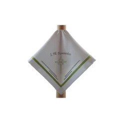 Kerzentuch, Kerzenrock für Kommunionkerze,Taufkerze, personalisiert