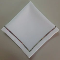 Kerzentuch, Kerzenrock für Kommunionkerze, Taufkerze