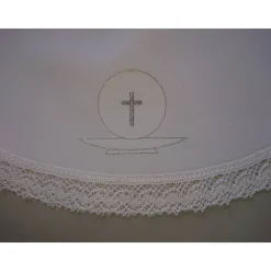 Kerzentuch, Kerzenrock für Kommunionkerze, Taufkerze