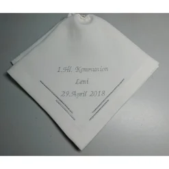 Kerzentuch, Kerzenrock für Kommunionkerze, Taufkerze, personalisiert