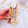Kerzenverpackung Holz | Gute Besserung| Geschenkset Kerze | Kerzenständer und Kerze  |  Aufmunterung Geschenk | Genesung